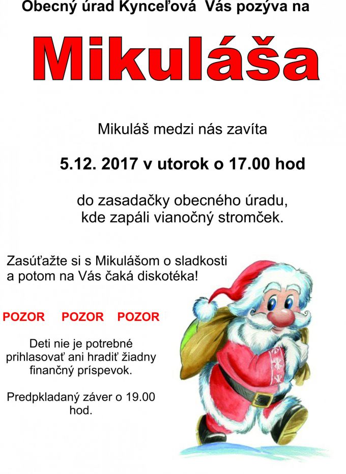 Mikuláš 2017