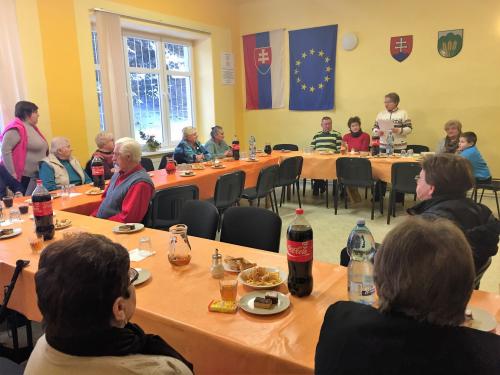 Výročná schôdza klubu dôchodcov za rok 2016